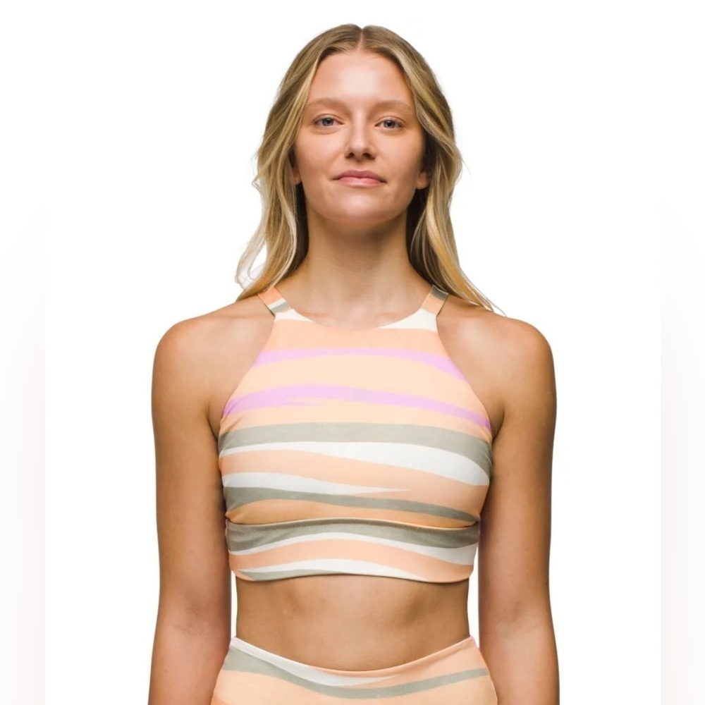 NWT Prana Marine Street Swimsuit Top Racerback in Mallorca